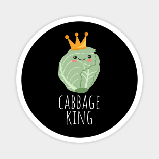 Cabbage King Cute Magnet